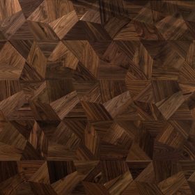 Valen&Masar | Parquet wooden floor Frammenti by Foglie d'Oro in the colour Ca' Sette