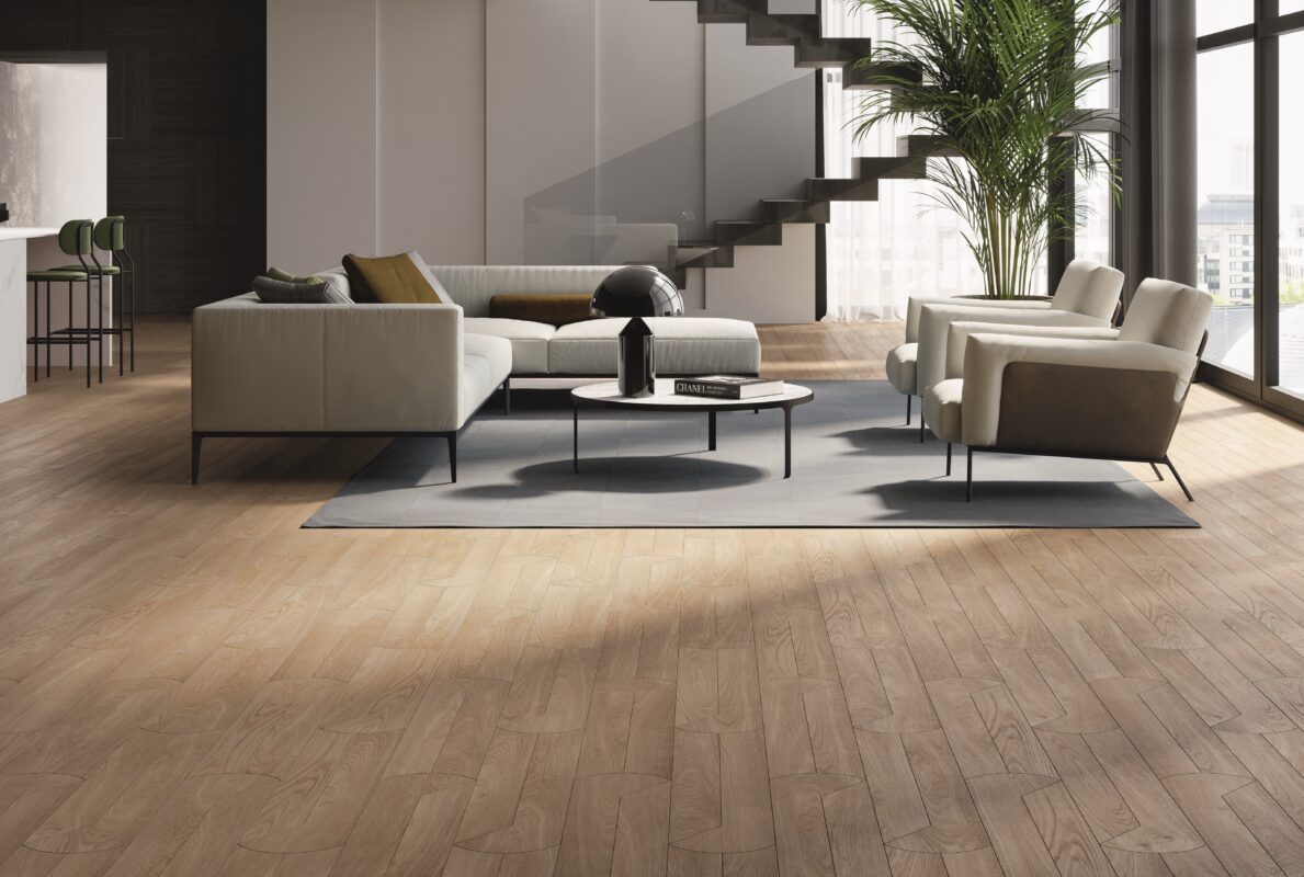 Valen&Masar | Dřevěné parkety Ritma od Foglie d'Oro v barvě Ca' Bassano